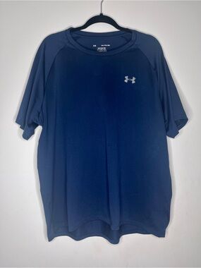 Under Armour Men's Navy Blue Short Sleeve Tech Tee
